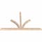 Ekena Millwork Richland Smooth Timber Gable Bracket, Douglas Fir, 84"W x 53"H x 3 1/2"D x 3 1/2"F, 15/12 Pitch GBW084X53X0404RIC00SDF - alternate 3
